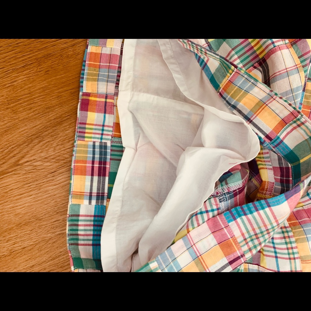 Talbots Madras Plaid Skirt - Picture 7 of 10